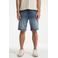 CHASIN' Evan.S Tyde regular short medium blue denim