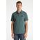 CHASIN' regular polo donkergroen