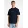 CHASIN' oversized T-shirt met backprint donkerblauw