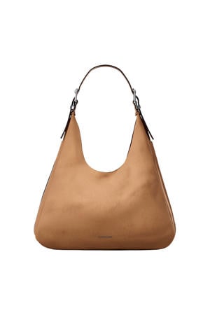 nubuck schoudertas Nolita cognac