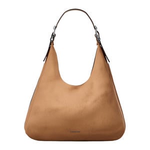 nubuck schoudertas Nolita cognac