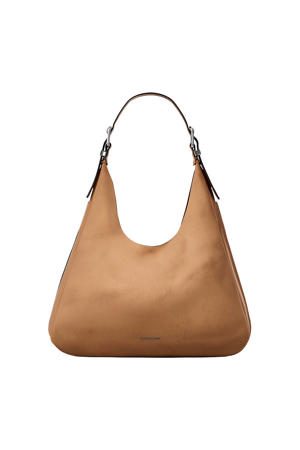 nubuck schoudertas Nolita cognac