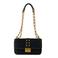 Michael Kors suède crossbody tas Tribeca zwart
