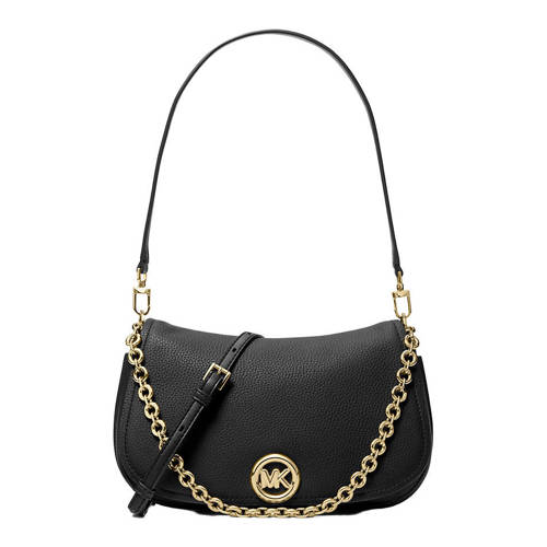 Michael Kors leren schoudertas Nolita zwart afbeelding
