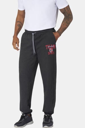 THIBOR regular joggingbroek Plus Size grijs