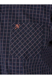 thumbnail: Jan Vanderstorm +FIT Collectie regular casual overhemd donkerblauw