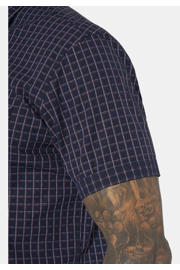 thumbnail: Jan Vanderstorm +FIT Collectie regular casual overhemd donkerblauw