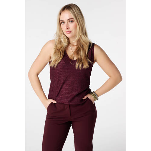 MS Mode top donkerrood afbeelding