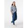 MS Mode top blauw