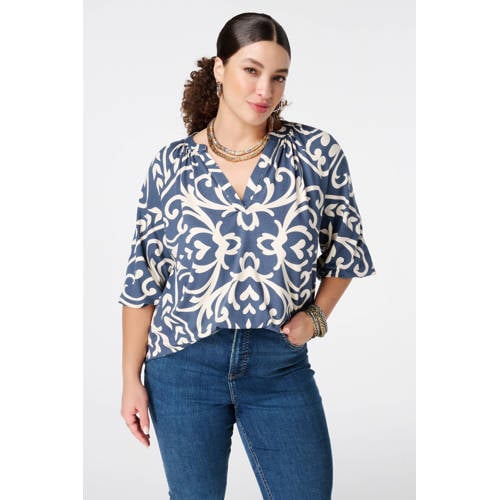 MS Mode top blauw afbeelding