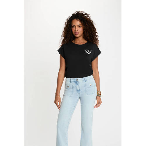 Morgan T-shirt zwart afbeelding