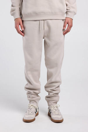 Col regular joggingbroek beige