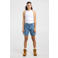 America Today regular waist short medium blue denim