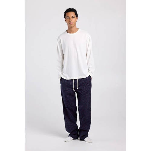 America Today pyjamabroek Lio donkerblauw/rood afbeelding