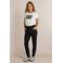 Ivy Beau casual broek travelstof zwart