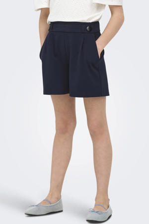 regular casual short donkerblauw