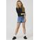 KIDS ONLY GIRL wide leg regular waist short light blue denim