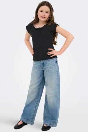 blousetop zwart