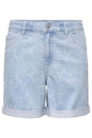 short light blue denim