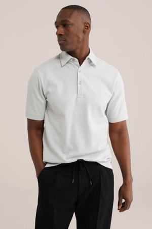 regular polo grijs