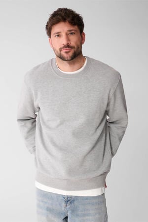 sweater boxy grijs