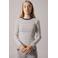 LMTD gestreepte longsleeve grijs rib gebreid
