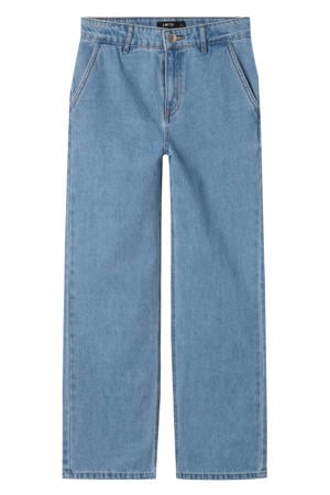 loose fit jeans light blue denim