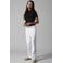 LMTD straight regular waist casual broek wit