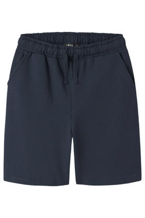 regular sweatshort donkerblauw