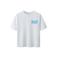 LMTD T-shirt met backprint wit