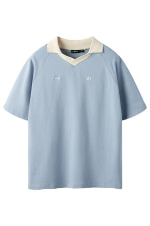 polo lichtblauw