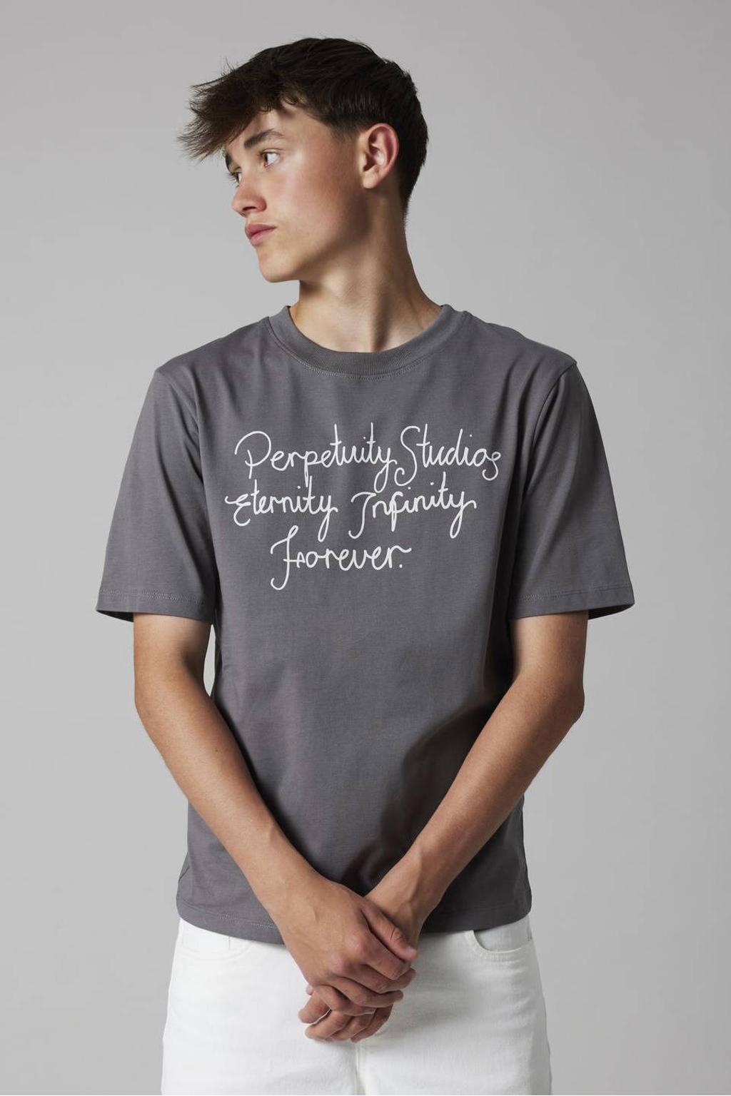 LMTD T-shirt grijs