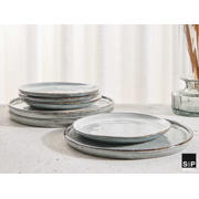thumbnail: Salt & Pepper Serviesset Artisan Green 12-delig / 4 personen - 4 dinerborden, 4 ontbijtborden en 4 kommen