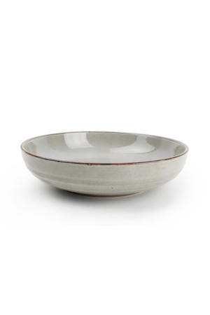 Diepe Borden / Pastaborden Artisan Groen ø 22 cm - 4 Stuks