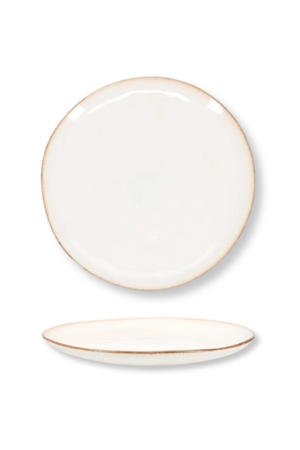 Dinerborden Artisan Wit ø 28 cm - 4 Stuks