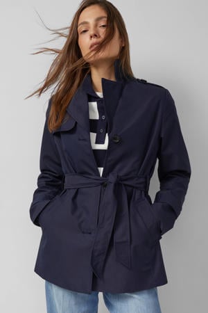 trenchcoat marineblauw