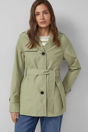 trenchcoat groen