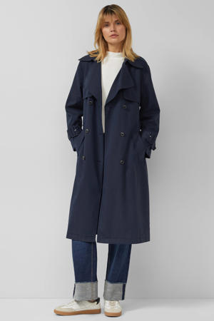 trenchcoat marineblauw
