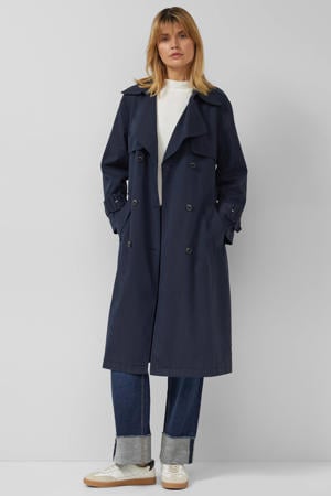 trenchcoat marineblauw