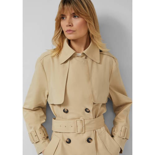 s.Oliver trenchcoat beige afbeelding