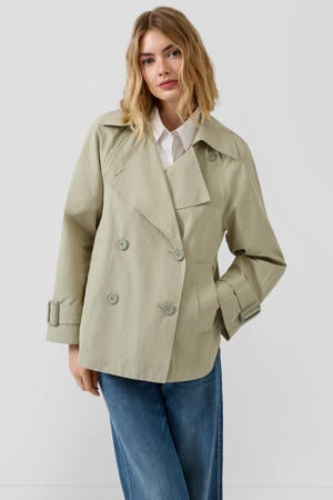 trenchcoat groen