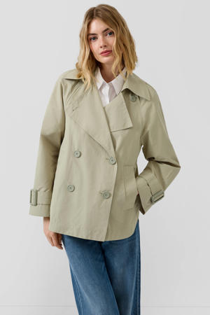 trenchcoat groen