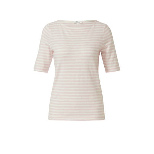 s.Oliver T-shirt lichtroze afbeelding