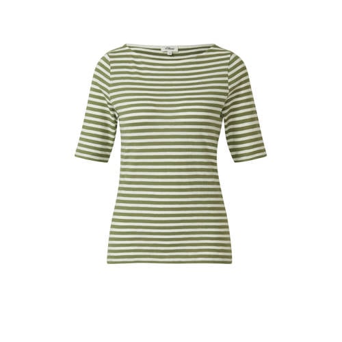 s.Oliver T-shirt kaki afbeelding