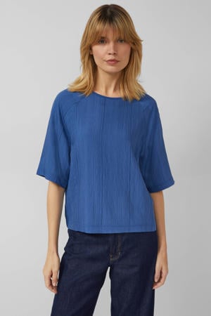 top blauw