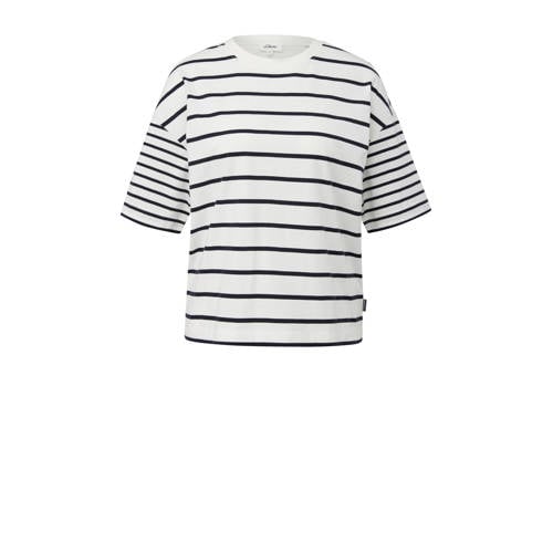 s.Oliver gestreepte T-shirt wit afbeelding