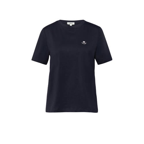 s.Oliver T-shirt marineblauw afbeelding