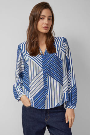 blouse blauw
