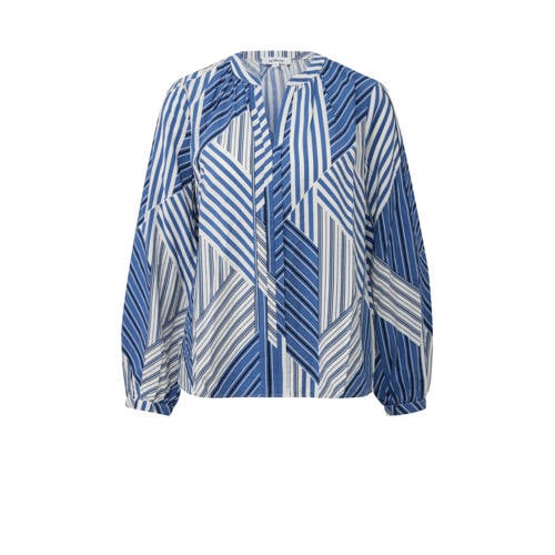 s.Oliver blouse blauw afbeelding