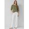 s.Oliver high waist wide leg jeans wit